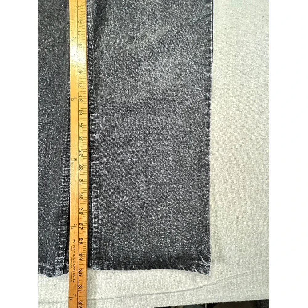 Vintage Levi's 540 Men's 42 Jeans‎ Black Denim Baggy Y2K Faded USA Relaxed